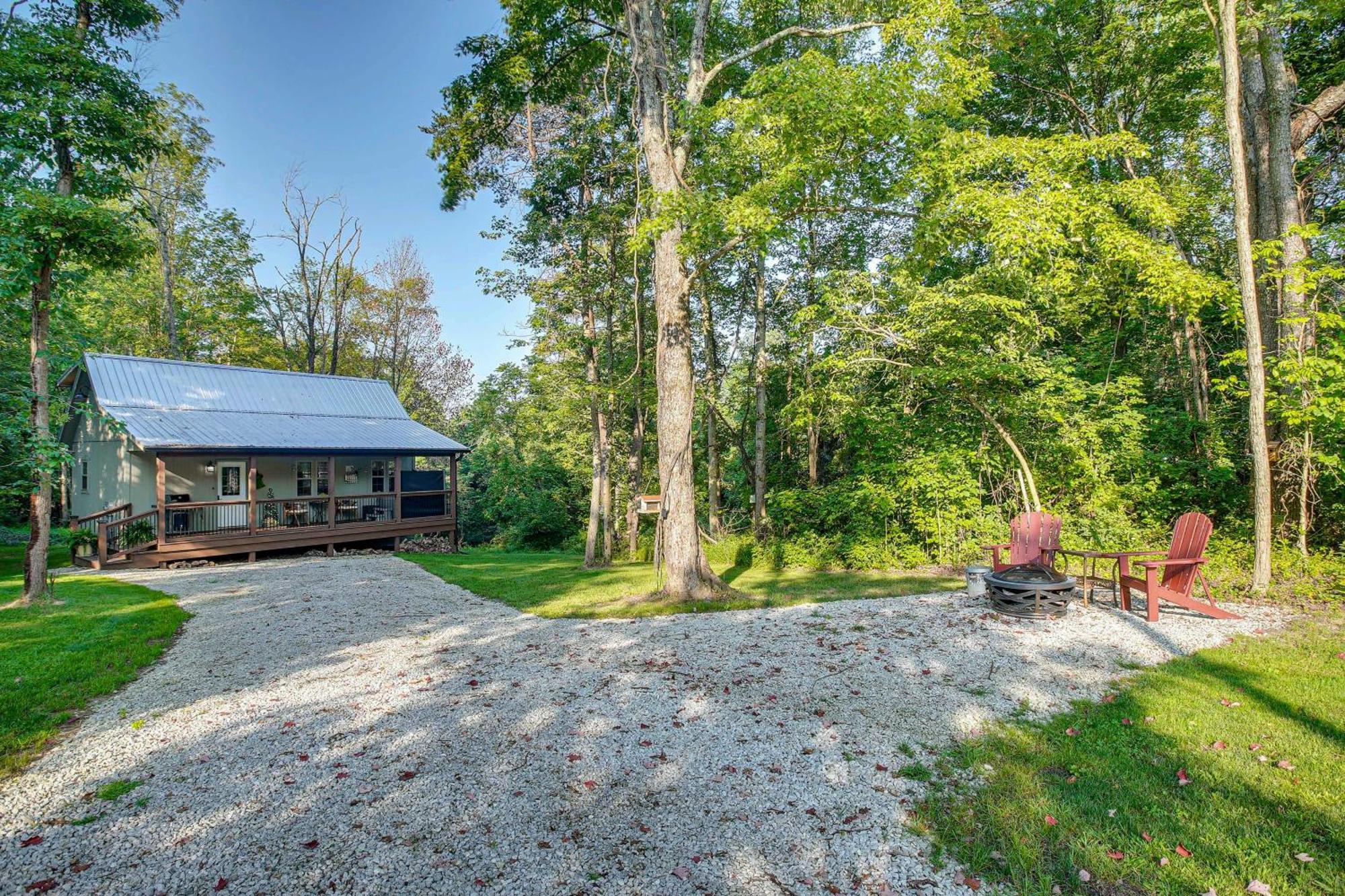 Ferienhaus Idyllic In The Heart Of Hocking Hills Rockbridge